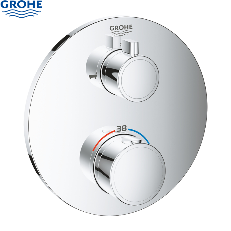 Mặt Nạ Bộ Trộn Ổn Nhiệt Âm Tường GROHE 24077000
