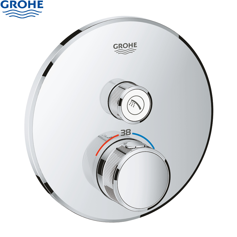 Mặt Nạ Bộ Trộn Ổn Nhiệt Âm Tường GROHE 29118000