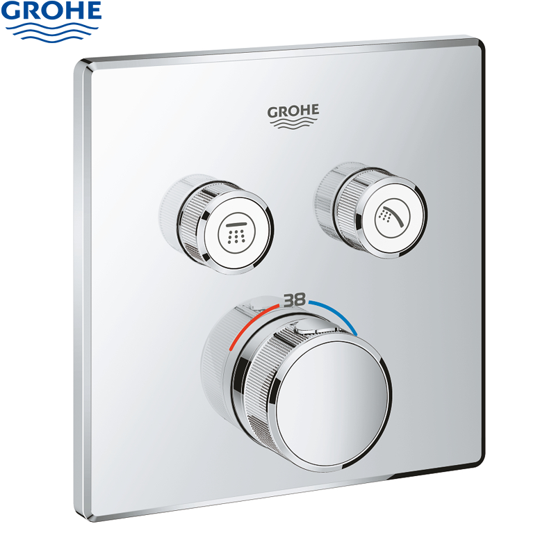Mặt Nạ Bộ Trộn Ổn Nhiệt Âm Tường GROHE 29124000