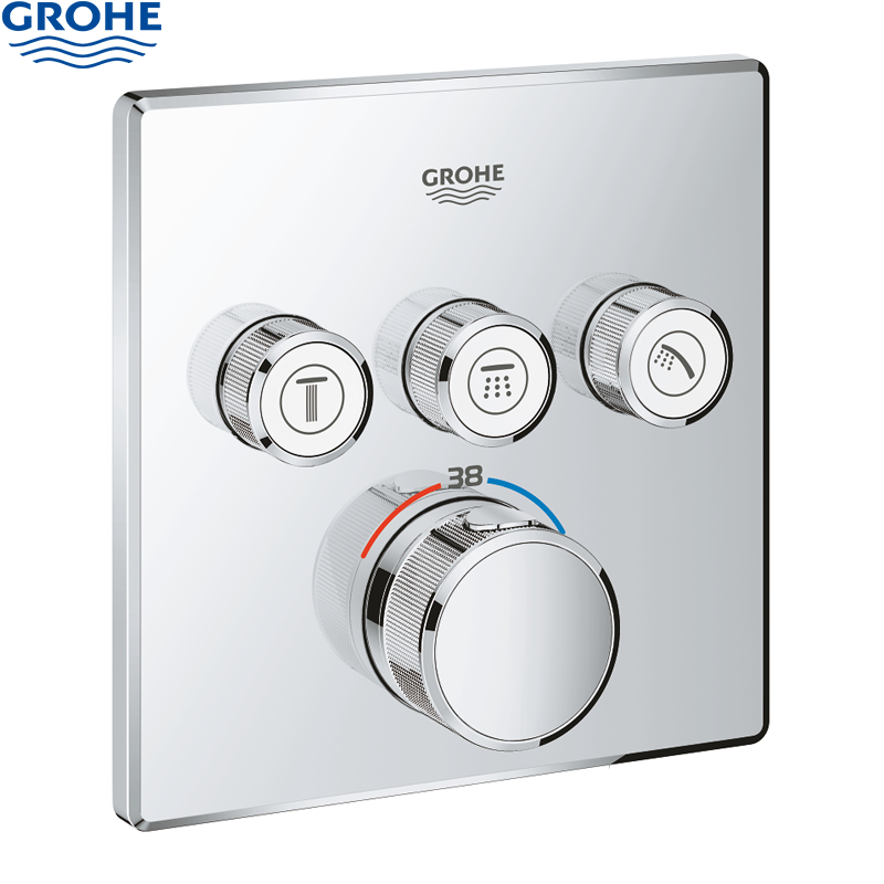 Mặt Nạ Bộ Trộn Ổn Nhiệt Âm Tường GROHE 29126000