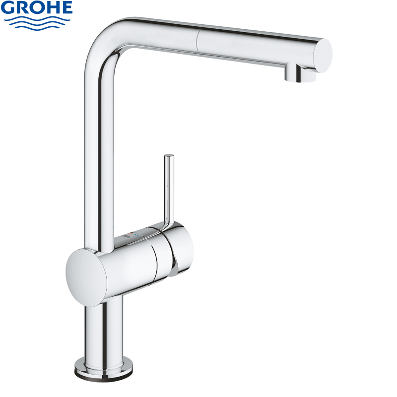 Vòi Rửa Bát Dây Rút Nóng Lạnh GROHE 31360001