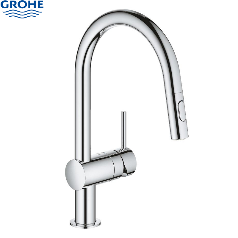 Vòi Rửa Bát Dây Rút Nóng Lạnh GROHE 32321002