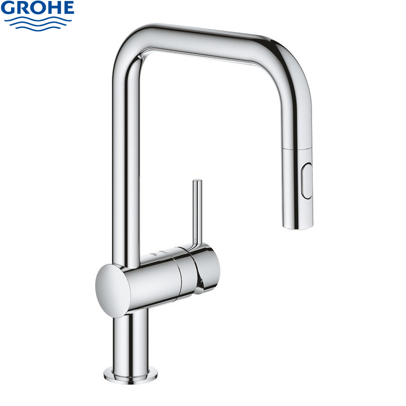 Vòi Rửa Bát Dây Rút Nóng Lạnh GROHE 32322002