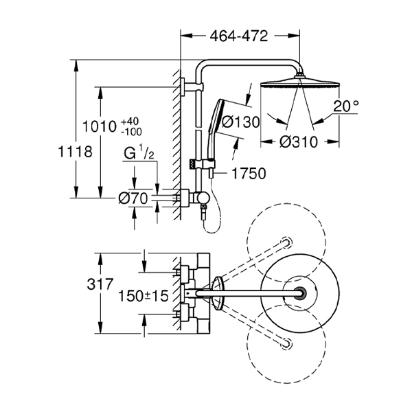 ban-ve-ky-thuat-sen-cay-nhiet-do-grohe-rainshower-smartactive-310-26647000